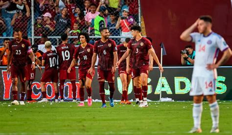 Juego De La Vinotinto En Vivo ¿a Qué Hora Y Dónde Ver Venezuela Vs