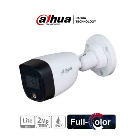 Dahua Mp Mtrs Full Colour Hd Bullet Camera Dh Hac Hfw Cp Led At