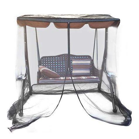 Ocangjf Swing Mosquitoes Netting Polyester Mesh Screen With Zipper