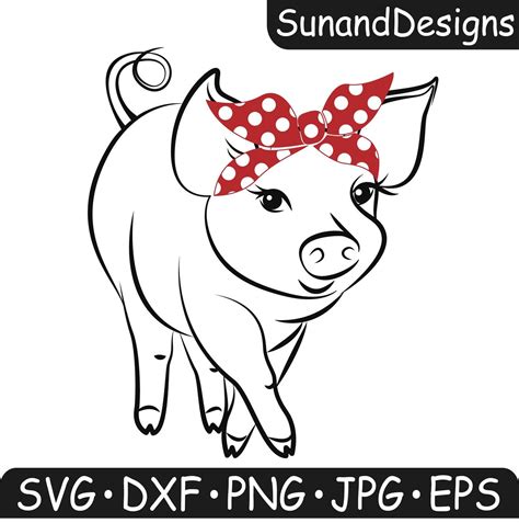 Plotter Animals Wreath Pig Svg Donkey Svg Silhouettes Dxf File Flowers