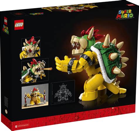 Lego Super Mario The Mighty Bowser Pieces