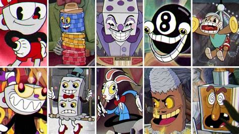 Cuphead Bosses Names