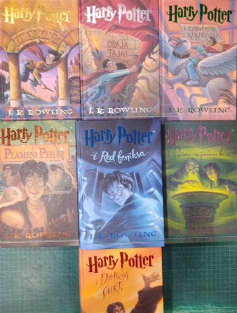 Harry Potter 1 7 Komplet J K Rowling 1000