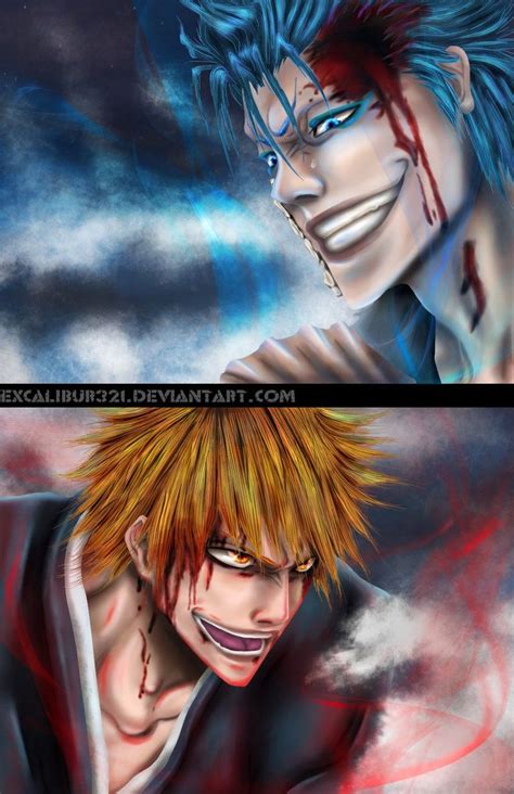 Ichigo Vs Grimmjow Bleach Anime Anime Bleach