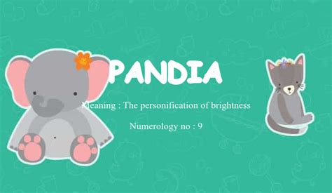 Pandia Name Meaning