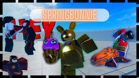 Springbonnie Revamp Miles A Train Roblox Marvellous Playground