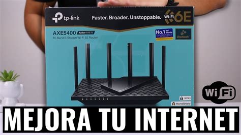 Mejora El WIFI De Tu Casa Router Con WiFi 6E TP Link Archer AXE75