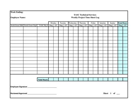 Printable Time Sheets Printable Word Searches