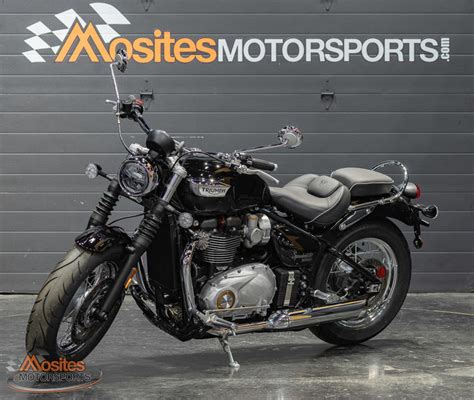 2023 Triumph Bonneville Speedmaster Jet Black Mosites Motorsports