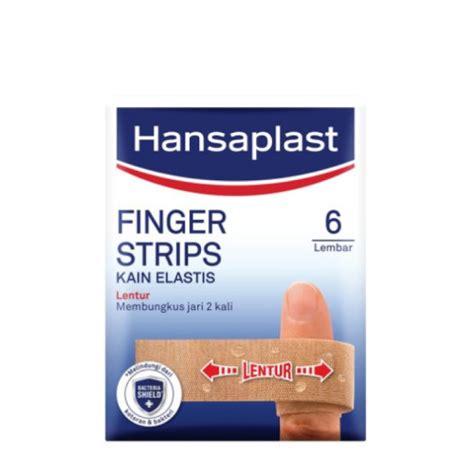 Hansaplast Finger Strips 6 Lembar Manfaat Cara Pakai Dan Efek Samping