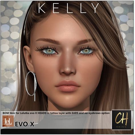 Second Life Marketplace Demo Chskins Kelly Bom Skin Lel Evo X Add Me