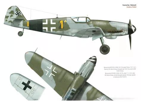 Messerschmitt Bf G K Topdrawings Kagero Free Mask Foil