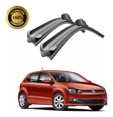 Plumas Limpiabrisas Brx Flexibles Vw Polo 2019 2020 2021 Meses Sin