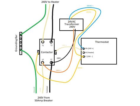 Wall Heater Thermostat Wiring Diagram