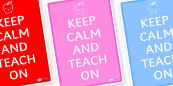 Free 👉 Keep Calm And Teach On Keep Calm Poster