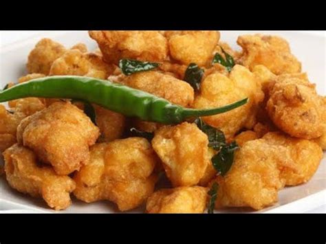 Crispy Gobi Pakora Recipe How To Make Gobi Pakoda Cauliflower