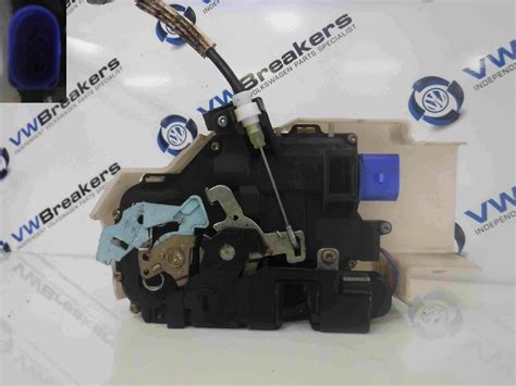 Volkswagen Touareg Passenger Nsr Rear Door Lock Mechanism