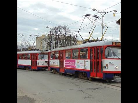 Odjezd Tramvaje Kd Tatra T S Ev A Ze Zast Vky Fakultn