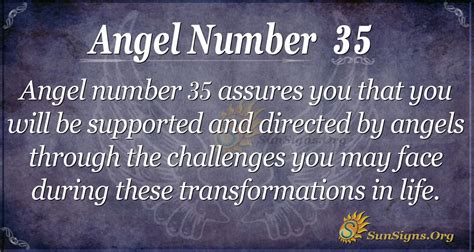 Angel Number 35 Meaning A Sign Of Positive Changes Sunsignsorg