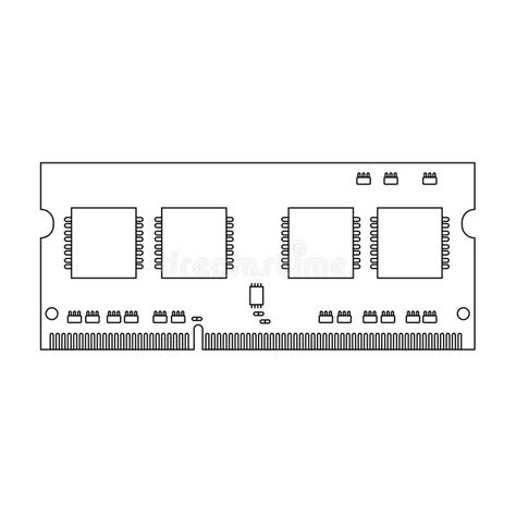 Ram Module Icon Stock Illustrations 476 Ram Module Icon Stock