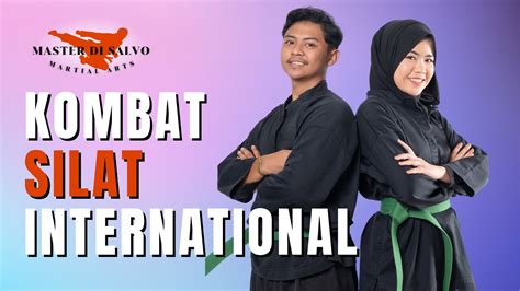 Pencak Silat Kombat Silat International Indonesian Martial Arts Self