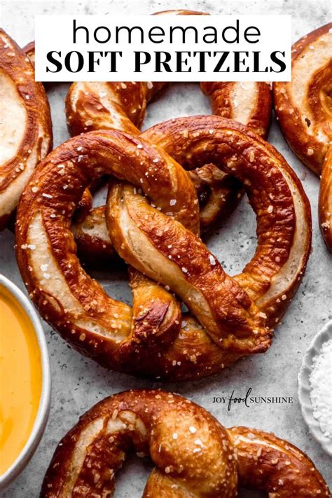 Homemade Soft Pretzel Recipe Joyfoodsunshine