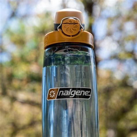 Nalgene On The Fly Otf Lock Top Plastic Water Bottle Bpa Free 24oz