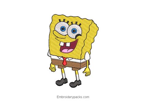 Spongebob Embroidery Designs - Embroidery Designs Packs