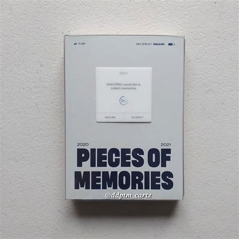 Unsealed Enhypen Pieces Of Memories POM Booklet On Carousell