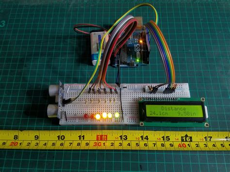 Distance Measurement Device Arduino Project Hub