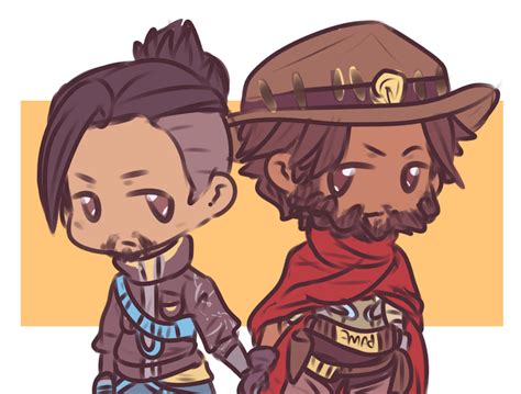 Commission Hanzo N Mccree By Akkame On Deviantart