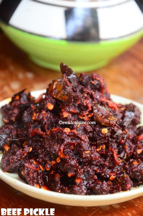 Kerala Style Beef Pickle Recipe Spicy Nadan Irachi Achar