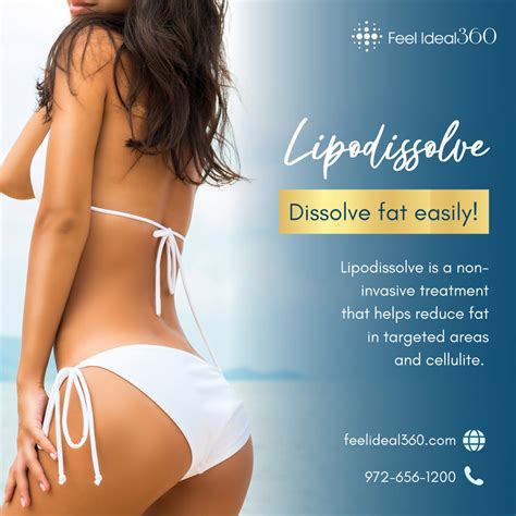 Lipodissolve Dissolves Fat Easily Feel Ideal Med Spa Southlake Tx