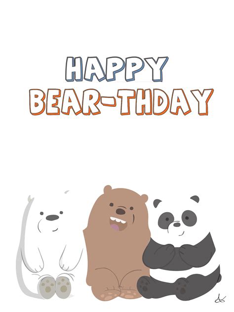 We Bare Bears Birthday Design On Behance We Bare Bears Wallpapers