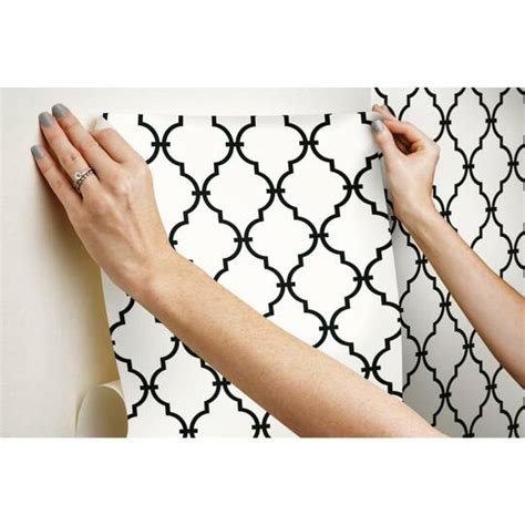 Roommates Modern Trellis Peel And Stick Wallpaper Michaels