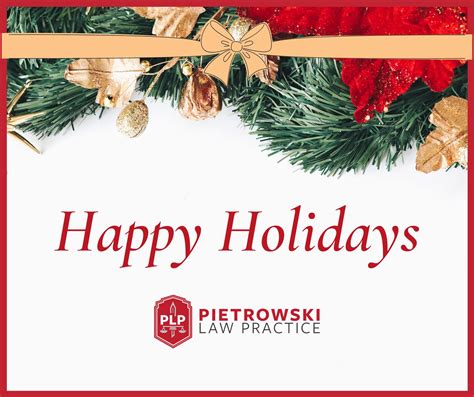 Happy Holidays From Pietrowski Law Practice Pllc