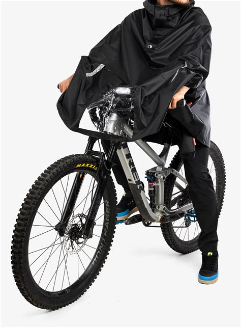 Dežni pončo Tatonka Bike Poncho black