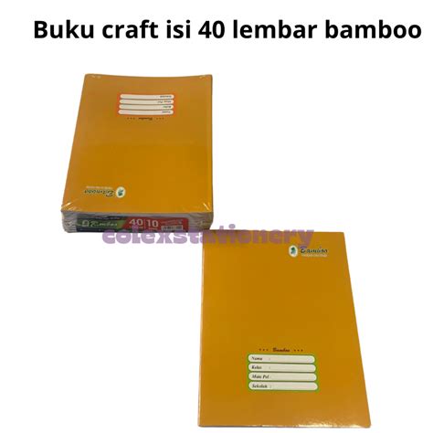 Jual Buku Tulis Sekolah Bergaris Craft Buku Tulis Sampul Coklat