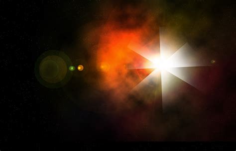 Wallpaper Sunlight Digital Art Abstract Sun Concept Art Nebula