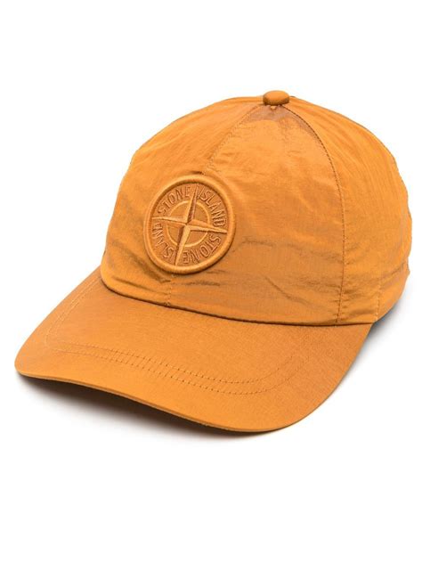 Stone Island Compass Patch Curved Peak Cap Editorialist