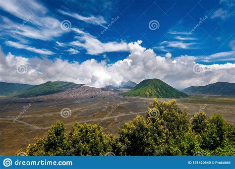 Monte El Parque Nacional De Gunung Bromoin Bromo Tengger Semeru Del