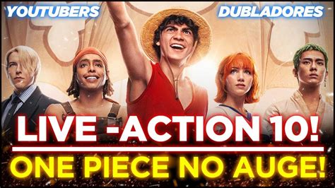 LIVE HISTÓRICA ANALISANDO O LIVE ACTION DE ONE PIECE DA NETFLIX