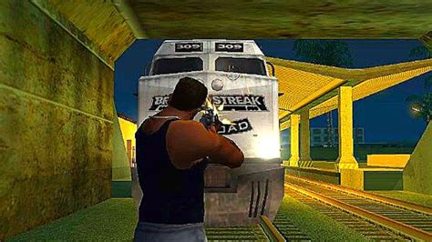 GTA San Andreas Freight Train Mission YouTube