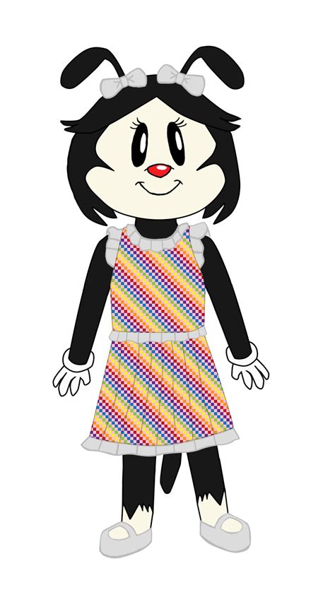 Rainbow Warner In A Ruffle Dress Animaniacs By Ahaq780 On Deviantart