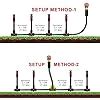 Eden Multi Adjustable Flex Design Above Ground Irrigation Garden