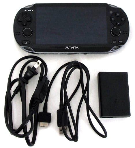 Without Box Manual PlayStation Vita Crystal Black First Press