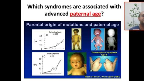 Which Syndromes Are Associated With Advanced Paternal Age