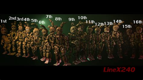 Sfm Fnaf3 Springtrap Models By Linex240 On Deviantart