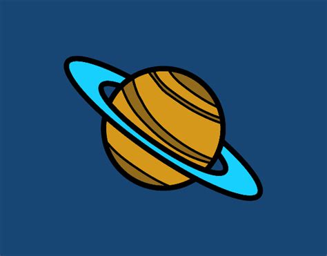 Compartir 79 Dibujos Del Planeta Saturno Muy Caliente Vn