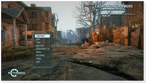 Immersive Main Menus At Fallout 4 Nexus Mods And Community